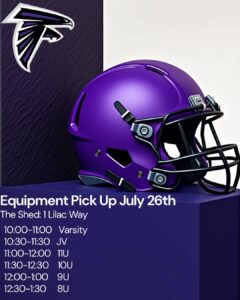 2025 Equipment Pick Up